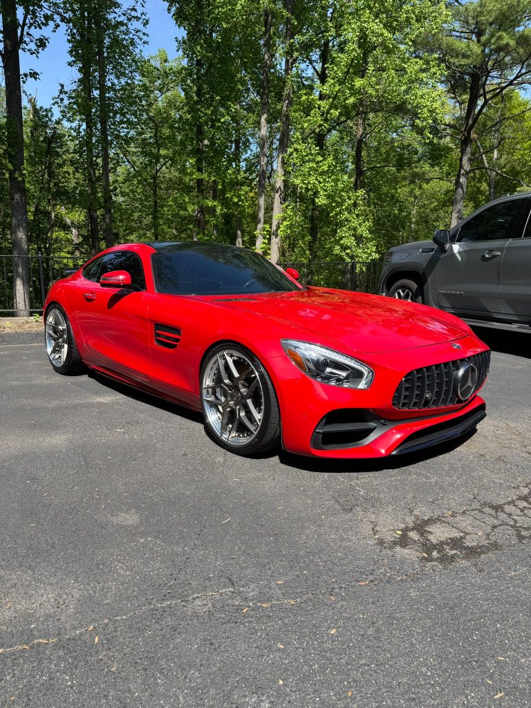 Multi-stage paint correction on luxury car in Boston, MA