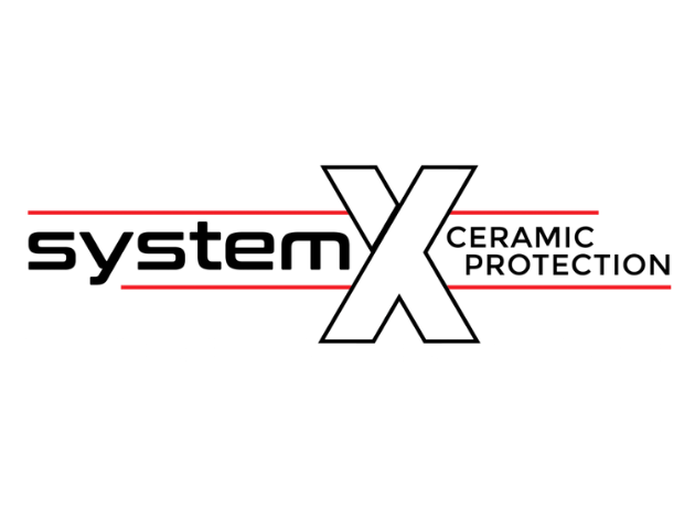System X ceramic protection logo representing professional-grade coating products used by DB Detail.